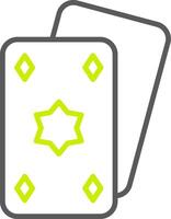 Poker Simple Web Tag vector