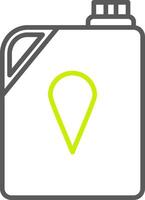 Sodium Hypochlorite Trendy UI Label vector