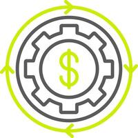 Effectiveness Dynamic Tech Badge vector