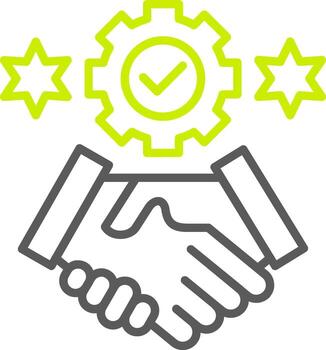 Dedication Custom Visual Mark vector