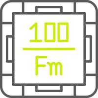 Fermium Neutral Icon Unit vector