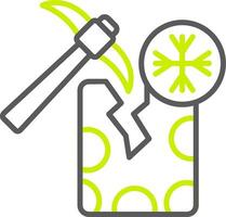 Ice Breaker NextGen Interface Symbol vector
