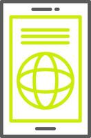 World NextGen Interface Symbol vector