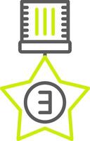 3rd Prize Dynamic Tech Badge vector