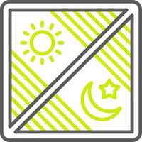 Day And Night Optimized Design Token vector