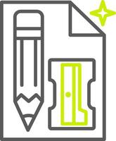 Pencil NextGen Creative Piece vector