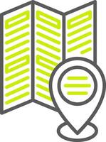 Brochures Bold Shape Icon vector