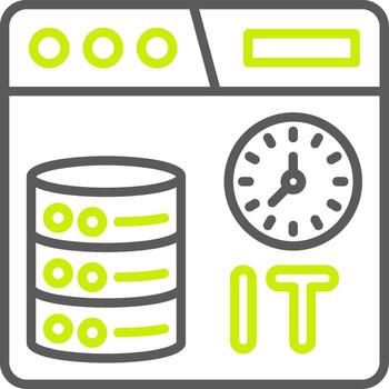 Cache Custom Visual Mark vector