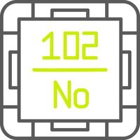 Nobelium NextGen Visual Mark vector
