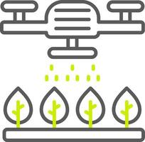 Smart Farming Dynamic UI Symbol vector