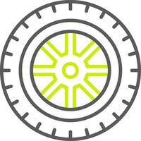 Wheel Functional Web Symbol vector
