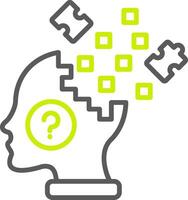 Adhd Optimized Visual Mark vector