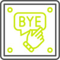 Bye UserFriendly Drawing vector
