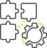 Integration Smart Creative Piece vector