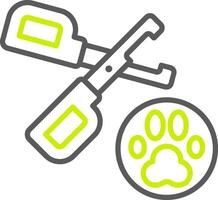 Nail Clipper Responsive Grid Visual vector