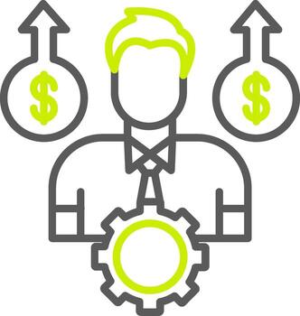 Professional Development 3D App Feature vector