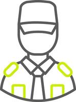 Security Man NextGen UI Module vector