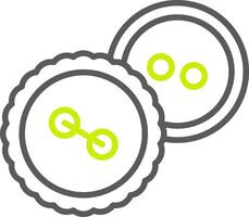 Button Hybrid Form vector