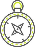 Compass Optimized Line Drawing vector