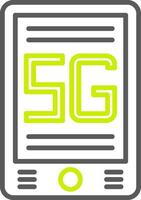 Mobile Neutral Icon Unit vector