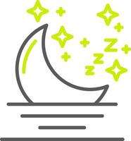 Moon Dynamic UX Asset vector