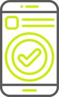 Order Elegant Visual Mark vector