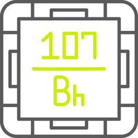 Bohrium Advanced Tech Badge vector