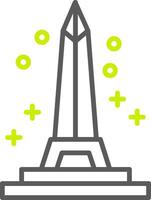 Obelisk Custom Visual Mark vector