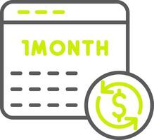 Subscription Versatile App Object vector