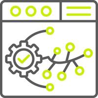 Version Control Dynamic Creative Piece vector