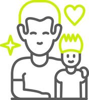 Best Dad Advanced Tech Badge vector