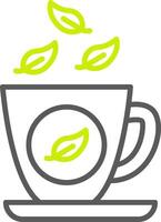 Green Tea Dynamic Visual Mark vector