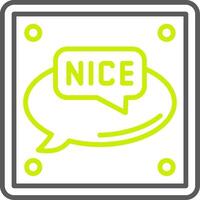 Nice Neon Grid Feature vector