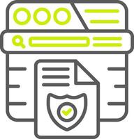Privacy Policy Smart Tech Badge vector