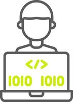 Programmer Dynamic UX Asset vector