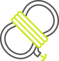 Rope Dynamic Creative Piece vector