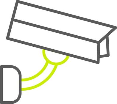 Security Camera Responsive UX Token vector