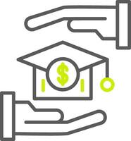 Scholarship Minimal UX Part vector