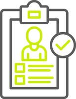 Checking Advanced Tech Badge vector