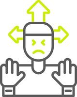 Distracted NextGen Interface Symbol vector