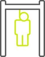 Gallow Highlighted UX Stamp vector