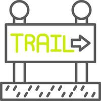 Signboard Dynamic Tech Badge vector