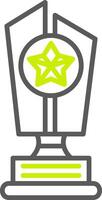 Trophy Star Polished UX Asset vector