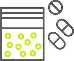 Drug Optimized Web Graphic vector
