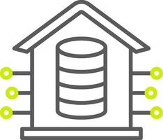 Data Warehouse Optimized Visual Mark vector