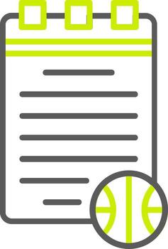 Notepad FutureReady App Mark vector