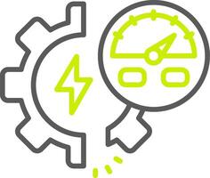 Acceleration Streamlined Design Token vector
