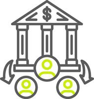 Corporate Polished Design Token vector