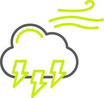 Stormy Elegant Design Token vector