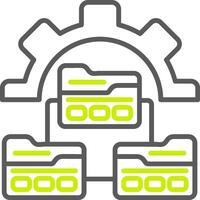 Version Control Dynamic UI Module vector